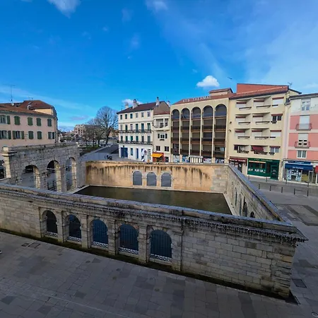 L'eden Dacquois, Vue Exceptionnelle, Plein Centre Appartamento Dax